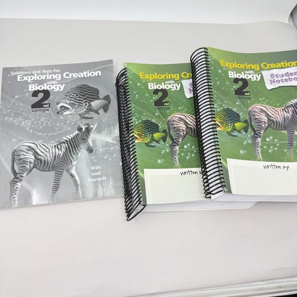 Apologia Exploring Creation with Biology 2nd Edition Student Notebooks READ